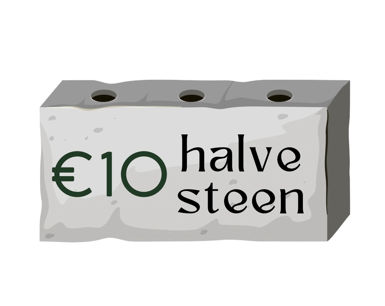 halve steen